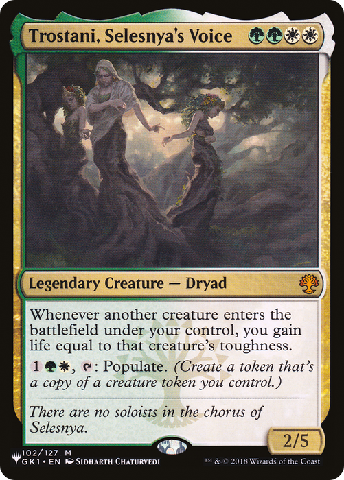 Trostani, Selesnya's Voice (LIST-GK1-102) - mythic