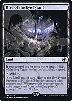 Hive of the Eye Tyrant (AFR&-258A) - rare - Foil
