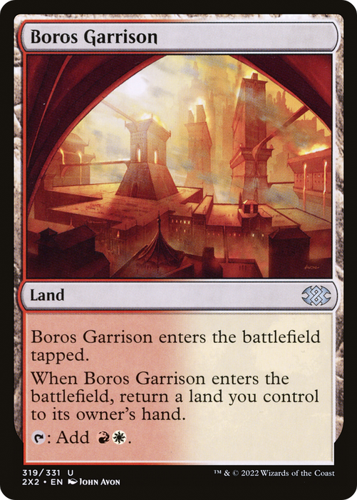 Boros Garrison (2X2-319) - uncommon - Foil