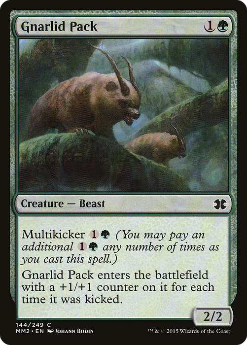 Gnarlid Pack (MM2-144) - common - Foil