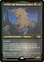 Lathiel, the Bounteous Dawn (MUL-115) - rare - Etched Foil
