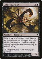 Giant Scorpion (ZEN-090) - common - Foil