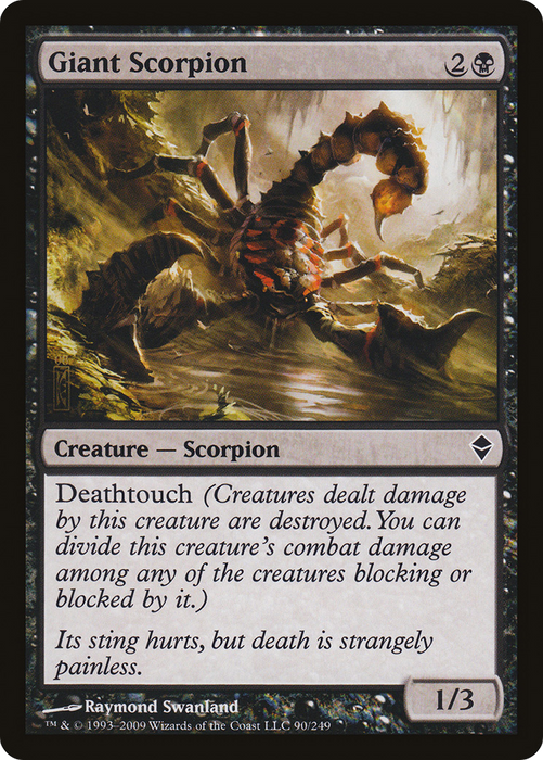 Giant Scorpion (ZEN-090) - common - Foil
