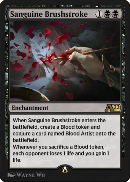 Sanguine Brushstroke (Y22-032) - rare