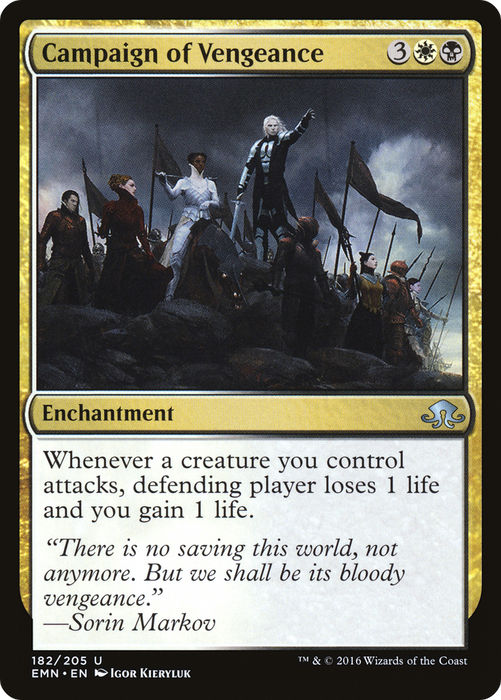 Campaign of Vengeance (EMN-182) - uncommon - Foil