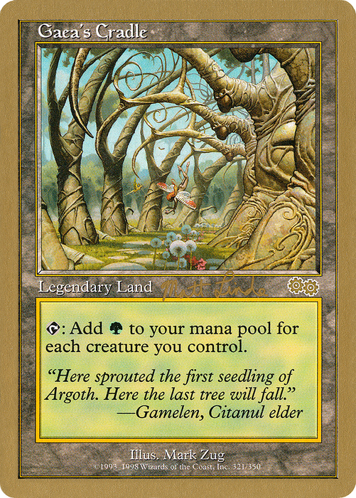 Gaea's Cradle (WCD-ML321) - rare