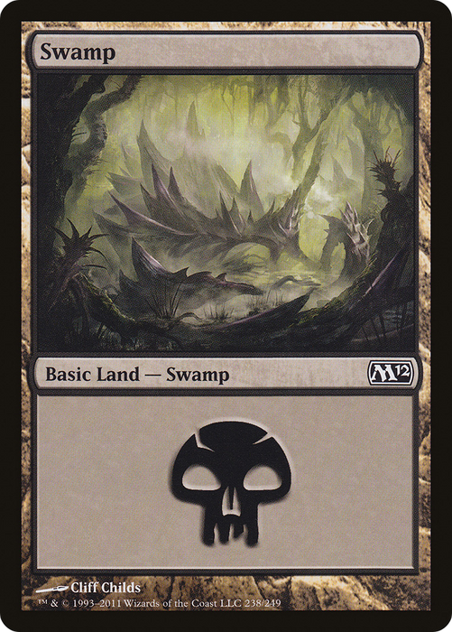 Swamp (M12-238) - common - Foil