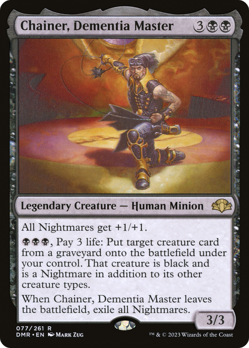 Chainer, Dementia Master (DMR-077) - rare - Foil