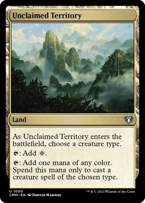 Unclaimed Territory (CMM-1050) - uncommon
