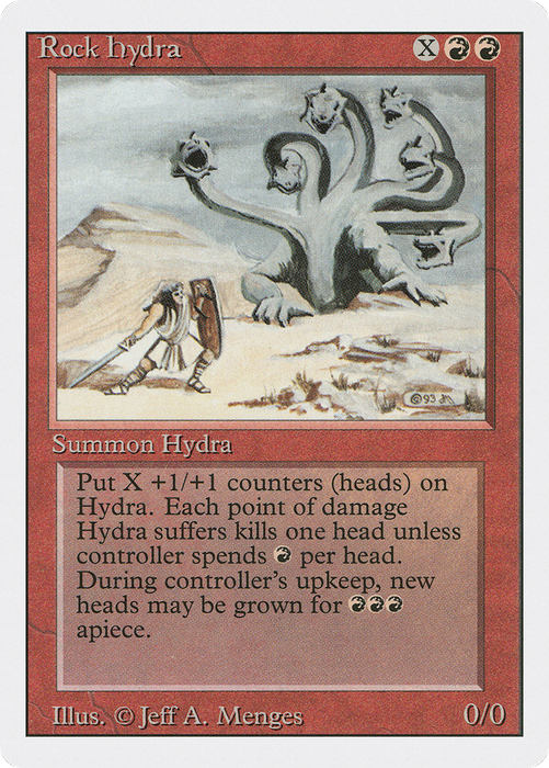 Rock Hydra (3ED-173) - rare