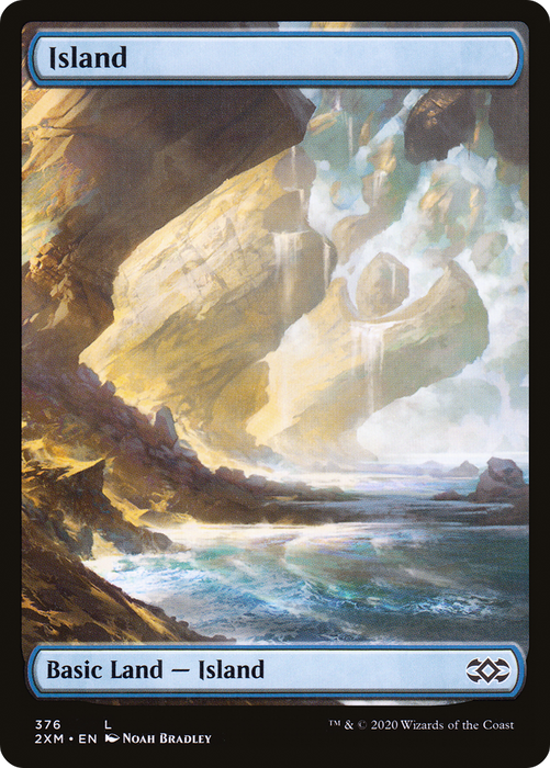 Island (2XM-376) - common - Foil