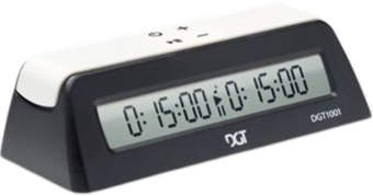 Horloge d'Échec : DGT 1001 Noir