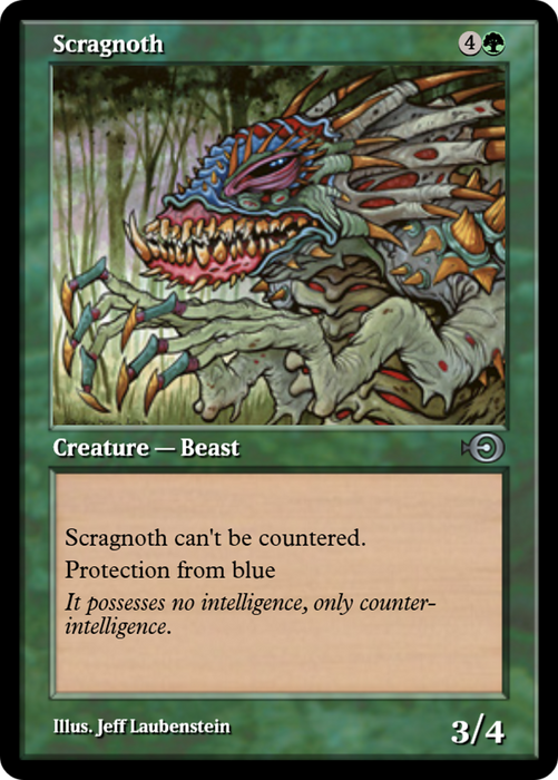 Scragnoth (PRM-36054) - uncommon - Foil
