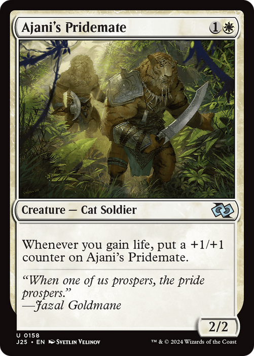 Ajani's Pridemate (J25-158) - uncommon