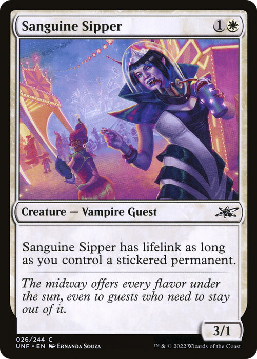 Sanguine Sipper (UNF-026) - common - Foil