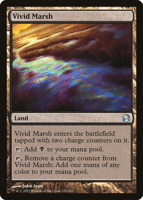 Vivid Marsh (MMA-228) - uncommon - Foil