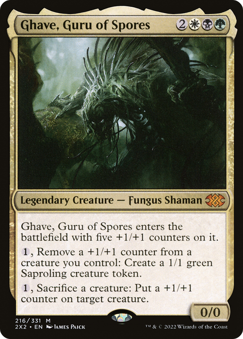 Ghave, Guru of Spores (2X2-216) - mythic - Foil