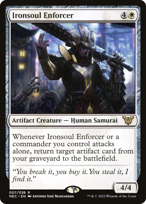 Ironsoul Enforcer (NEC-007) - rare
