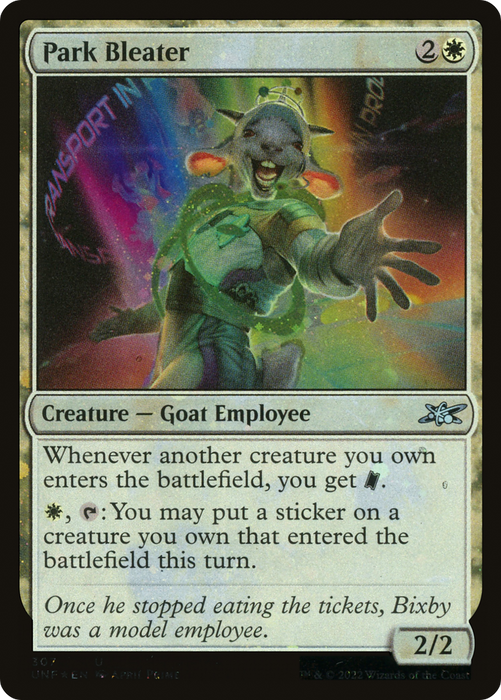 Park Bleater (UNF-307) - uncommon - Foil