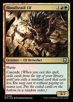 Bloodbraid Elf (M3C-256) - uncommon - Foil