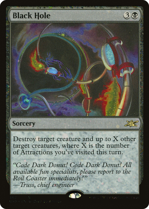 Black Hole (UNF-353) - rare - Foil