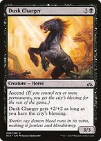 Dusk Charger (RIX-069) - common - Foil