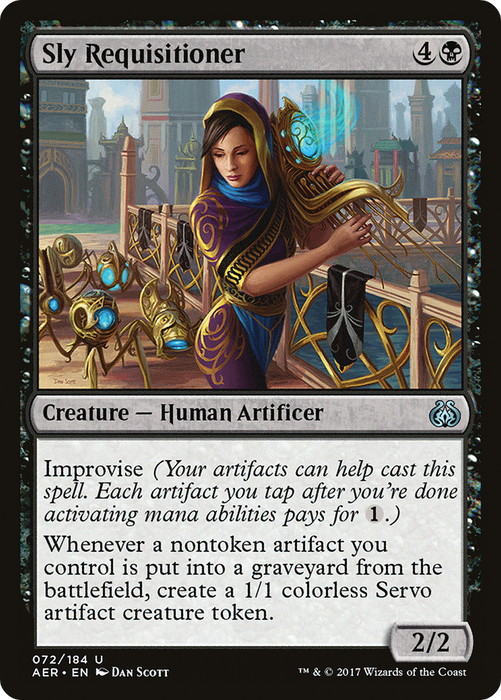 Sly Requisitioner (AER-072) - uncommon - Foil