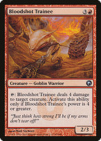 Bloodshot Trainee (SOM-085) - uncommon - Foil