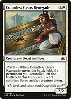 Countless Gears Renegade (AER-013) - common - Foil