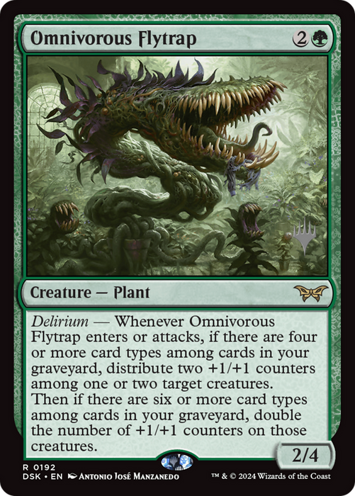 Omnivorous Flytrap (PPDSK-192P) - rare - Foil