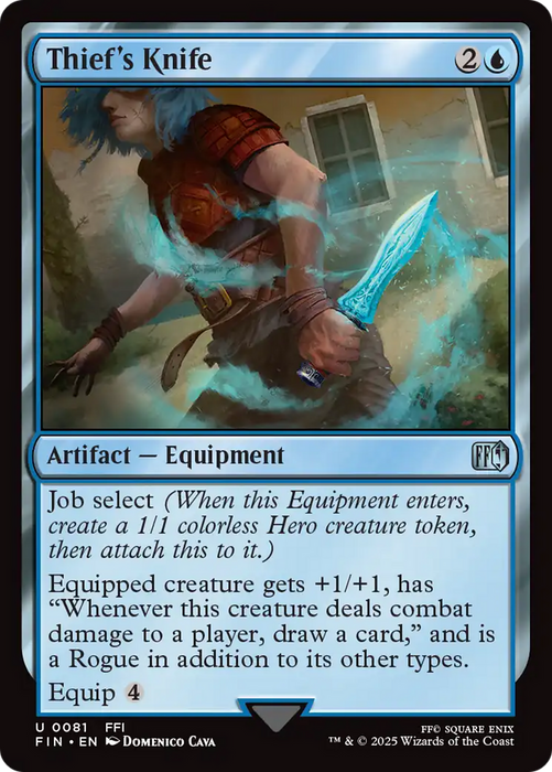 Thief's Knife (FIN-081) - uncommon - Foil