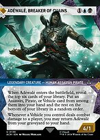 Adéwalé, Breaker of Chains (ACR-136) - uncommon: (Showcase) (Borderless) - Foil