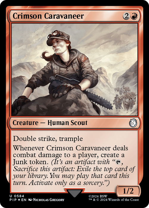 Crimson Caravaneer (PIP-584) - uncommon - Foil