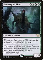 Daemogoth Titan (STX-174) - rare - Foil
