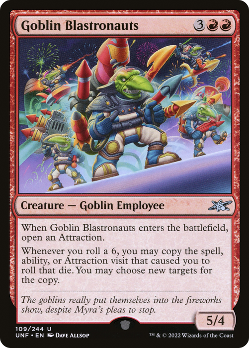 Goblin Blastronauts (UNF-109) - uncommon - Foil