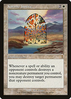 Karmic Justice (ODY-026) - rare