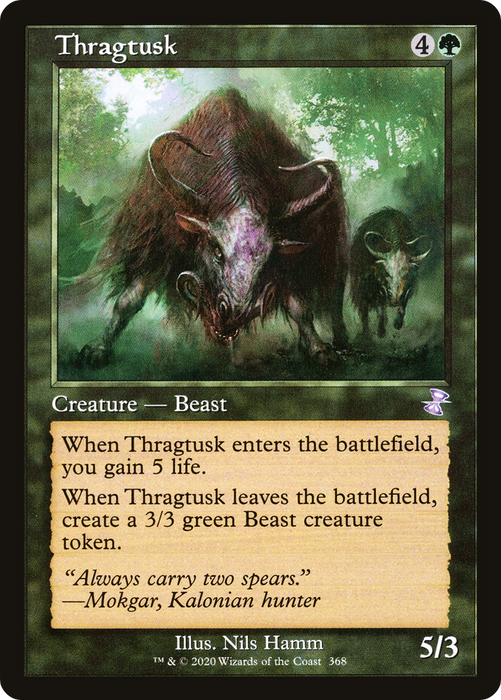 Thragtusk (TSR-368) - special - Foil