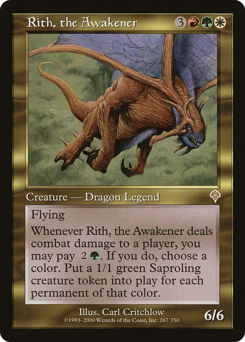 Rith, the Awakener (INV-267) - rare - Foil