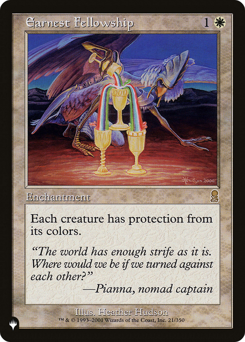 Earnest Fellowship (LIST-ODY-21) - rare
