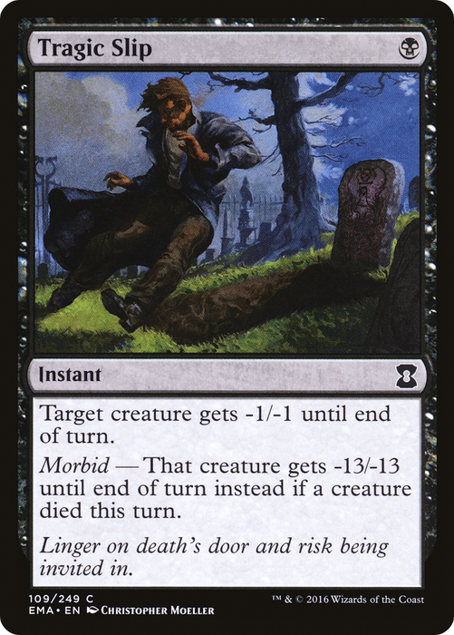 Tragic Slip (EMA-109) - common - Foil