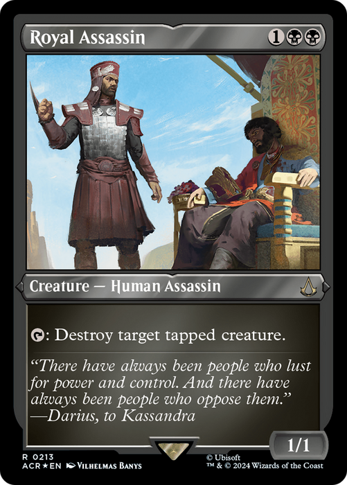 Royal Assassin (ACR-213) - rare - Etched Foil