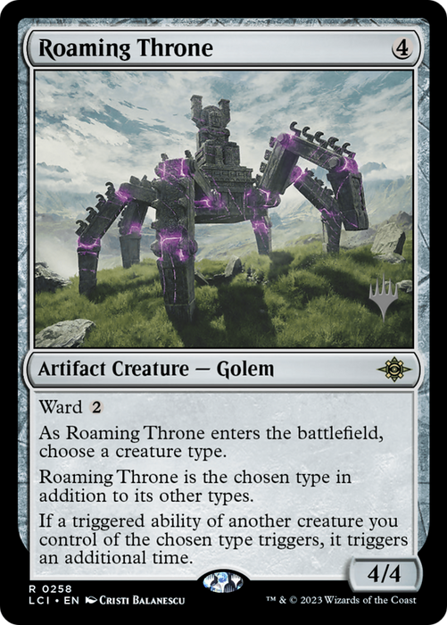 Roaming Throne (PPLCI-258P) - rare