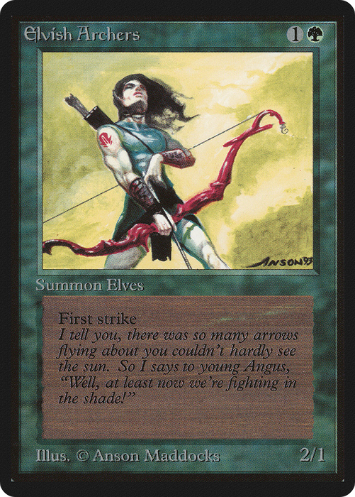 Elvish Archers (LEB-192) - rare