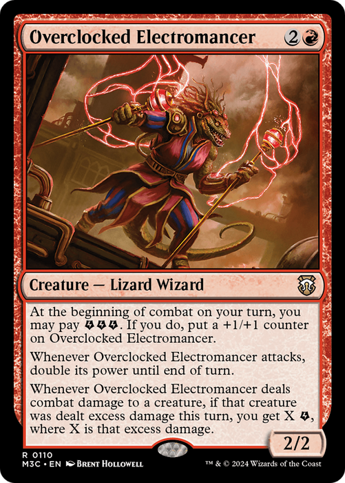 Overclocked Electromancer (M3C-110) - rare