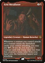 Arni Metalbrow (MAT-116) - rare - Etched Foil