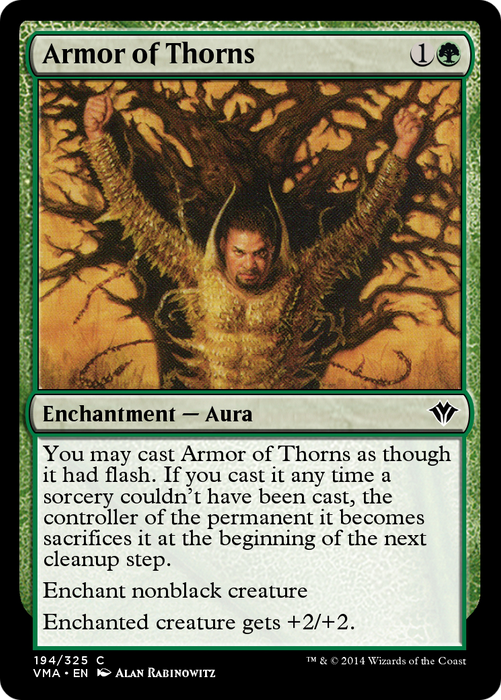 Armor of Thorns (VMA-194) - common