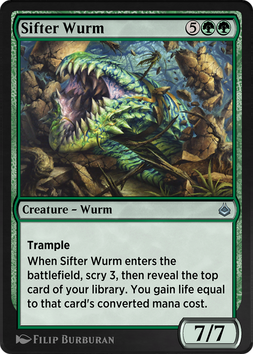 Sifter Wurm (AKR-219) - uncommon