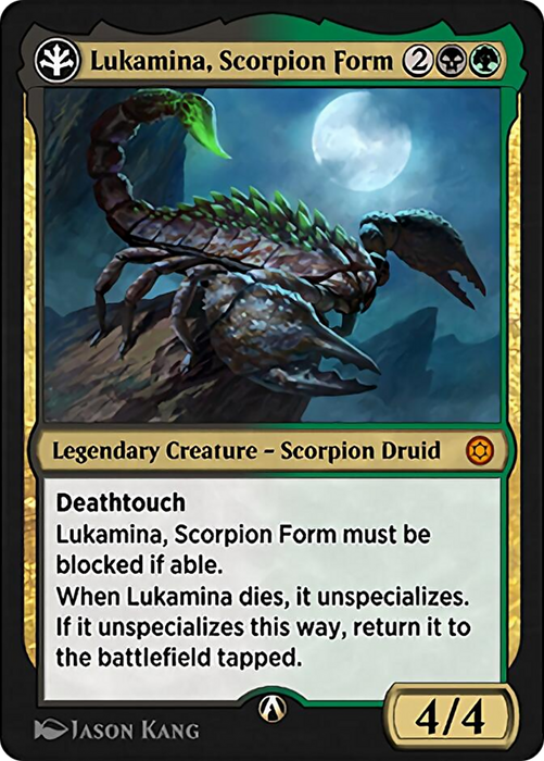 Lukamina, Scorpion Form (HBG-17B) - mythic