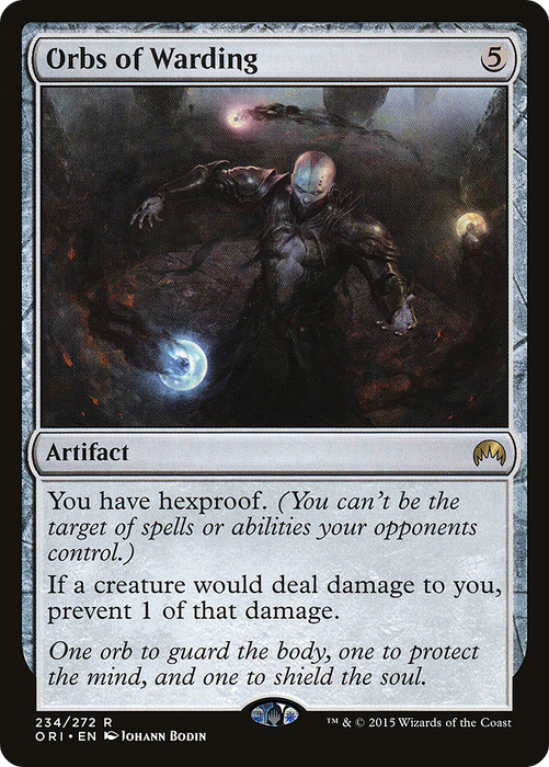 Orbs of Warding (ORI-234) - rare - Foil