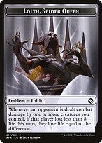 Lolth, Spider Queen Emblem (TAFR-017) - common - Foil